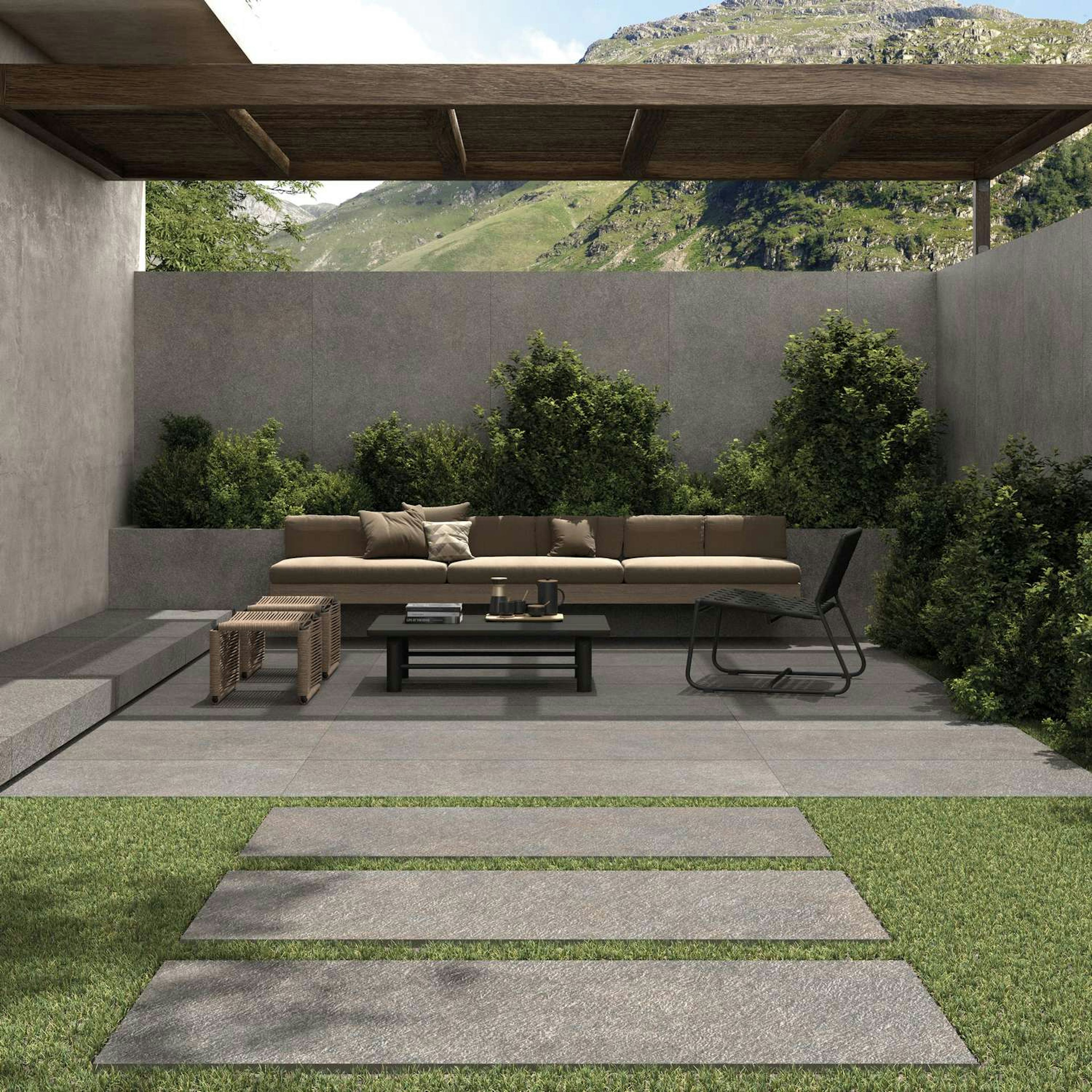 Uteklinker Pronto Klinkerdäck Grotta Porfido 80x180 cm