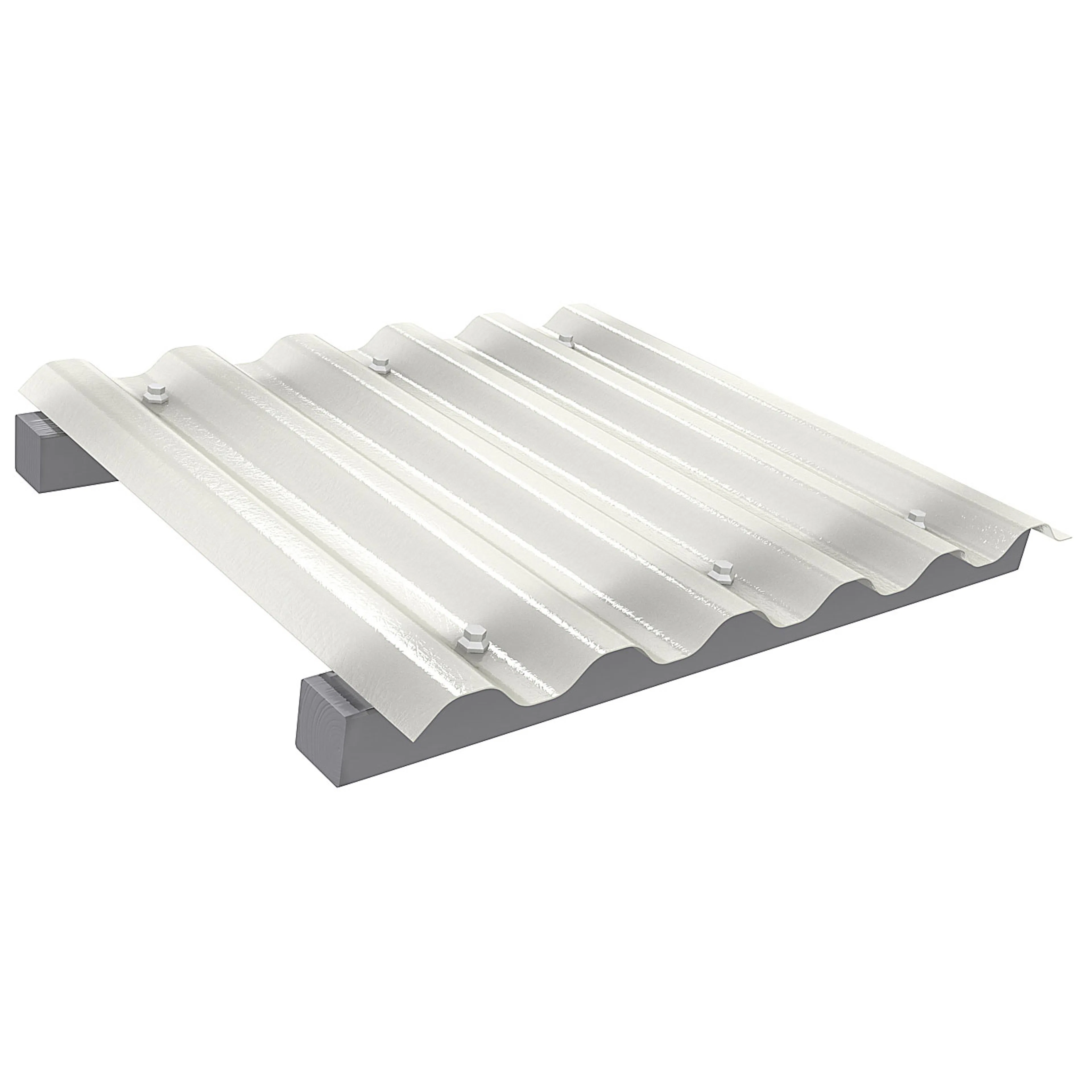 Plasttak Halle Polar Gåbar Komplett Tak Opal