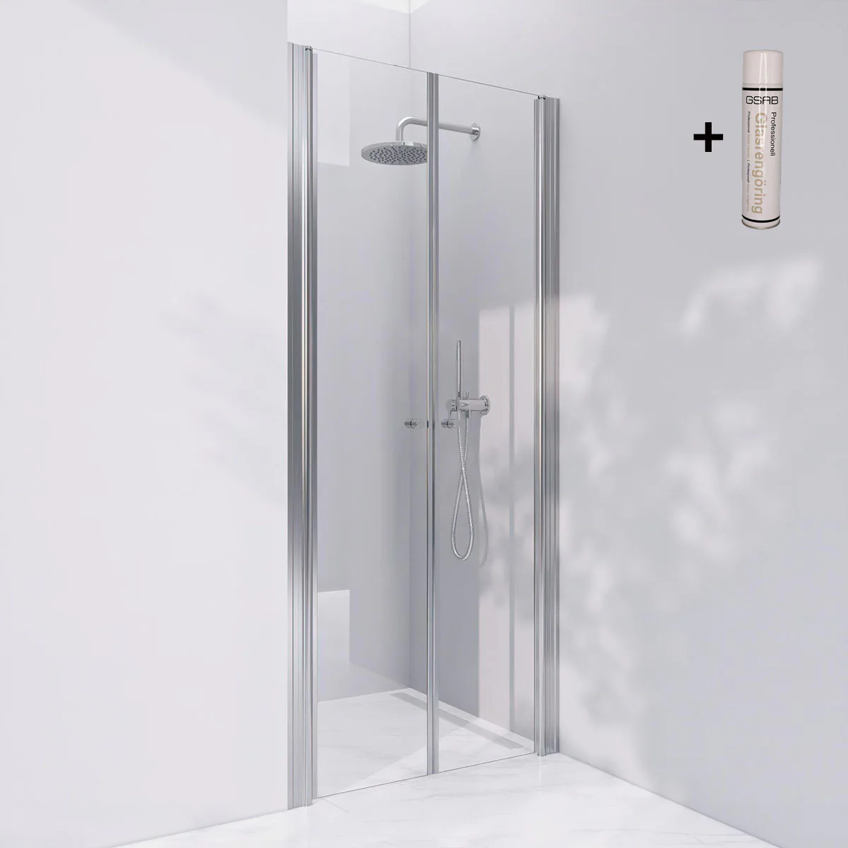 Duschhörn Invitrea Prime PN22 med Glasrengöring