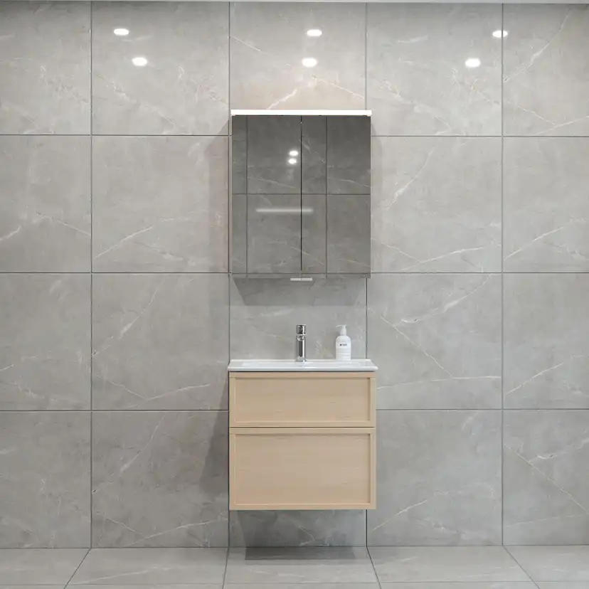 Tvättställsskåp Svedbergs Poem Ram 350 med 2 Lådor