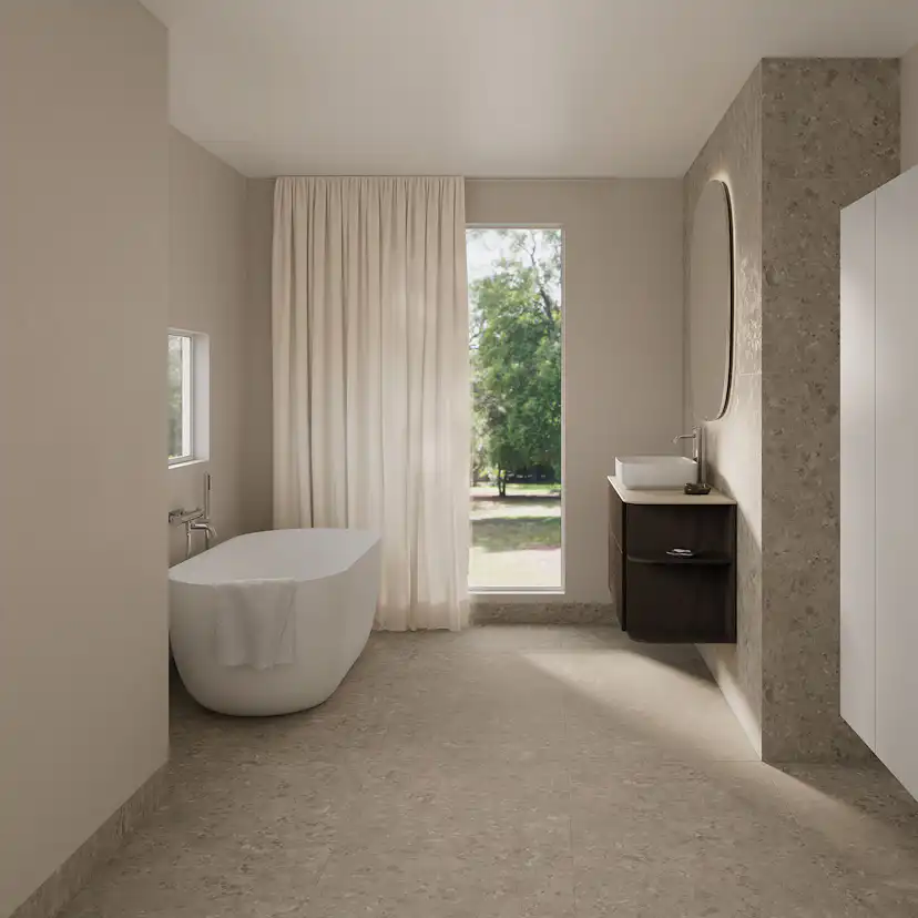 Tvättställsskåp Svedbergs Poem Soft med 2 Lådor