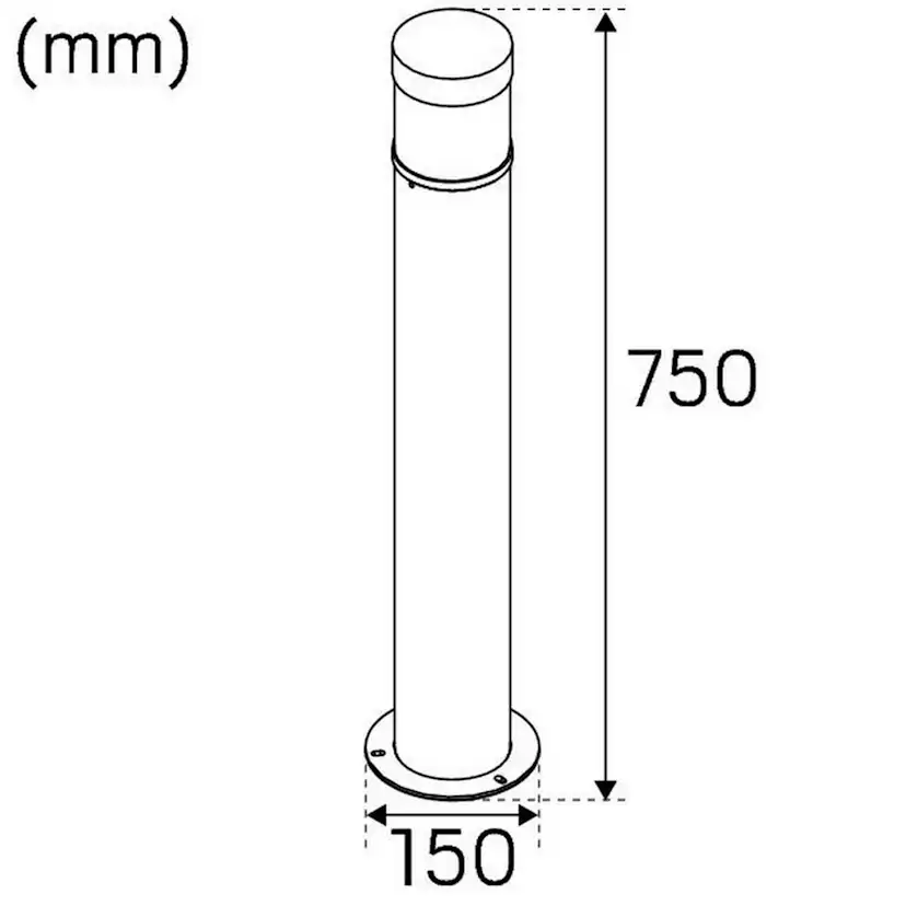 Pollare Hide-a-lite Milo Pillar