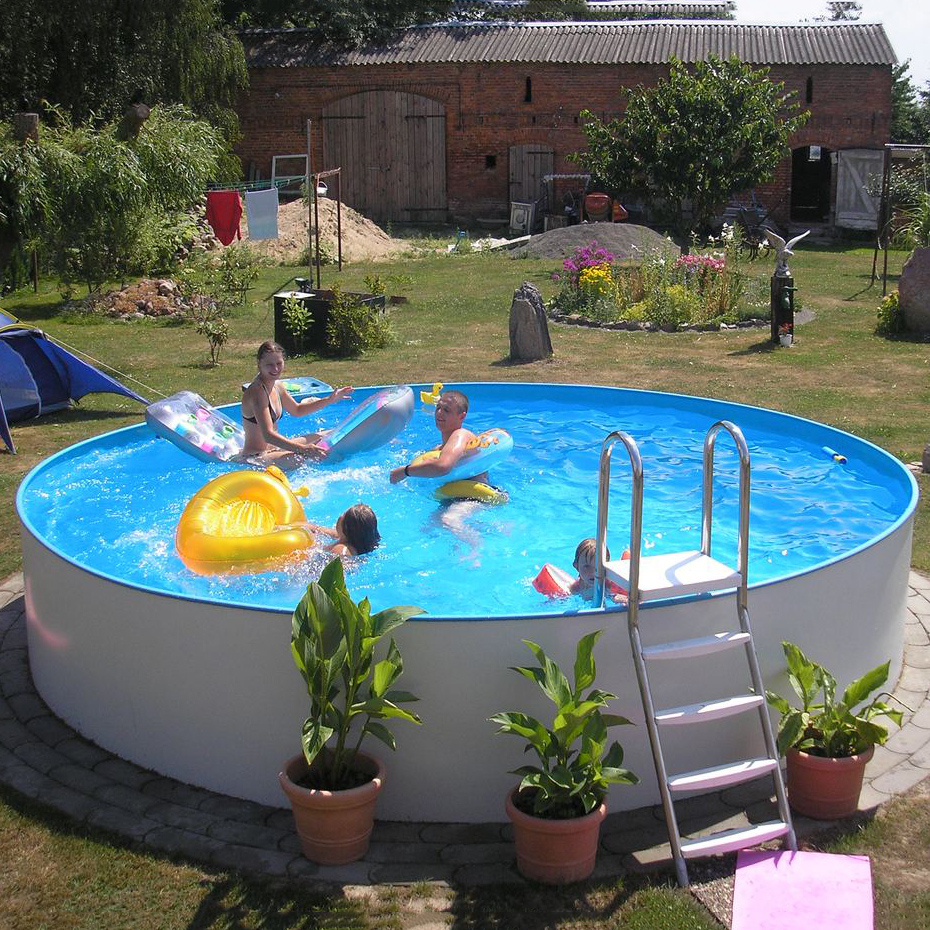 Poolset Clear Pool Exklusiv Rund 150 cm Ovanmark