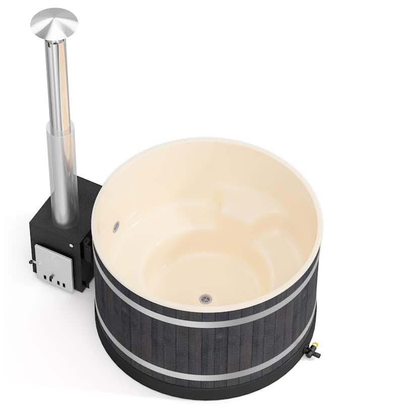 Vedeldad Badtunna Kirami Premium Pearly M CUBE