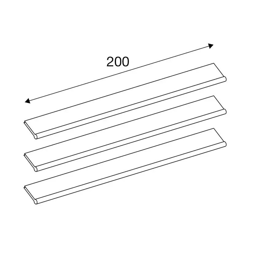 Reservblad Pressalit Till Duschskrapa Style 3-Pack