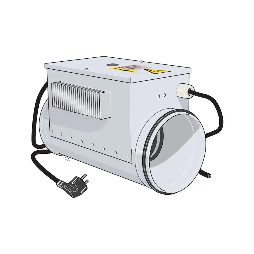 Förvärmare Nibe EAH 20-1800