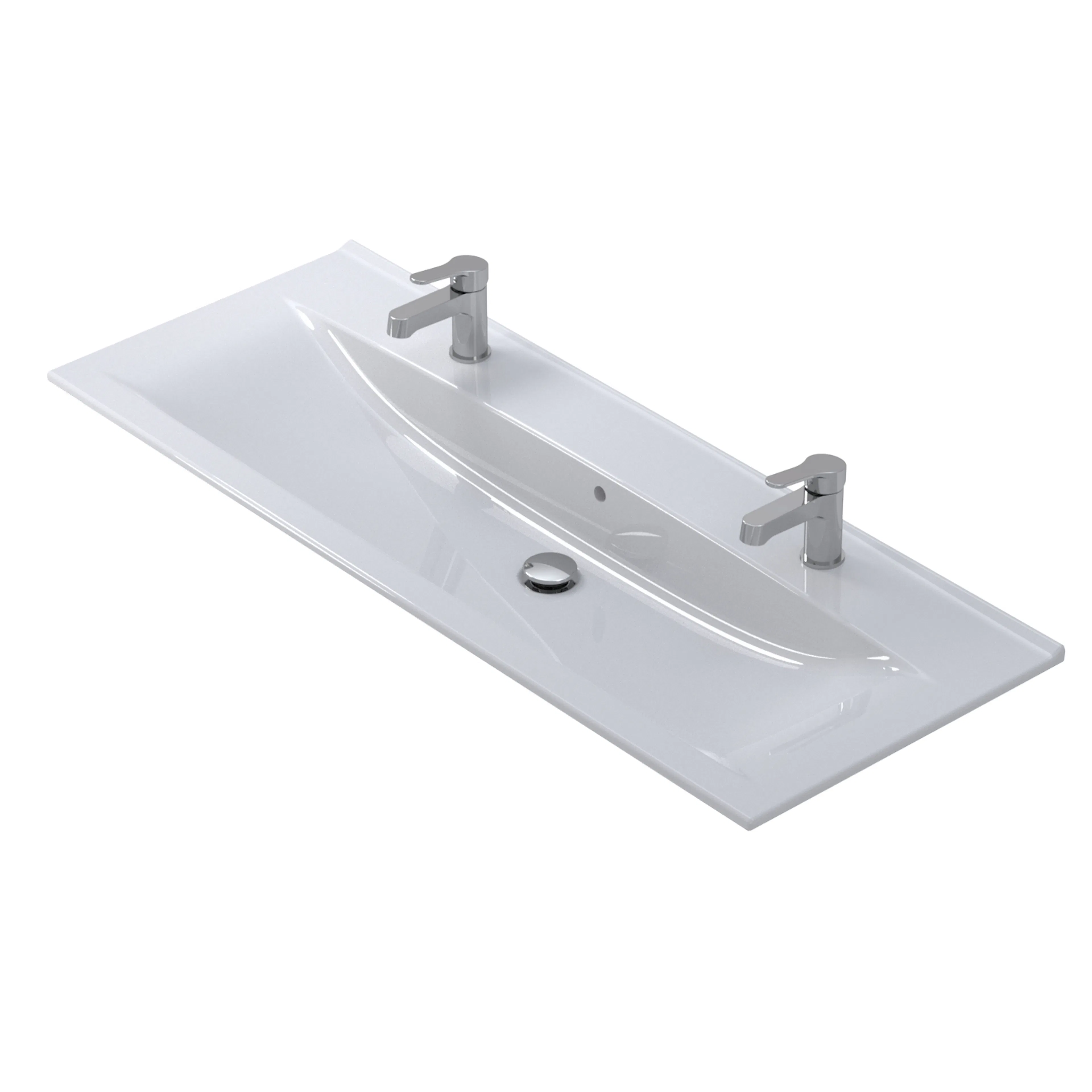 Tvättställ Björbo Badrum Mejda Sense 1210 Dubbel