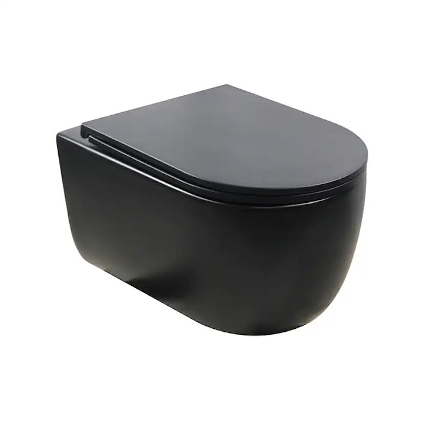 Vägghängd Toalettstol Macro Design Silent Rimless med Tornadospolning