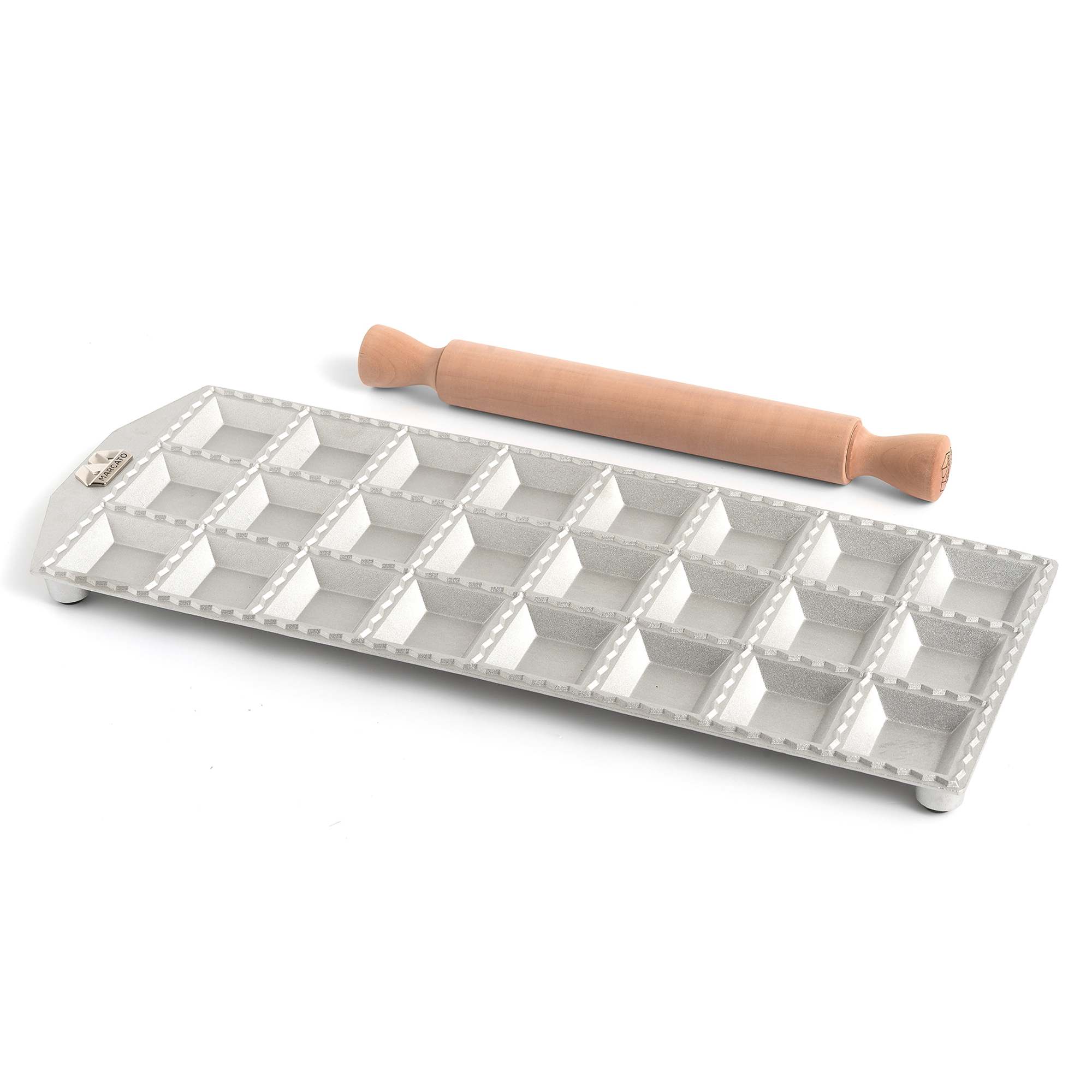 Ravioliplåt Marcato 24 Stora Kvadratiska Ravioli
