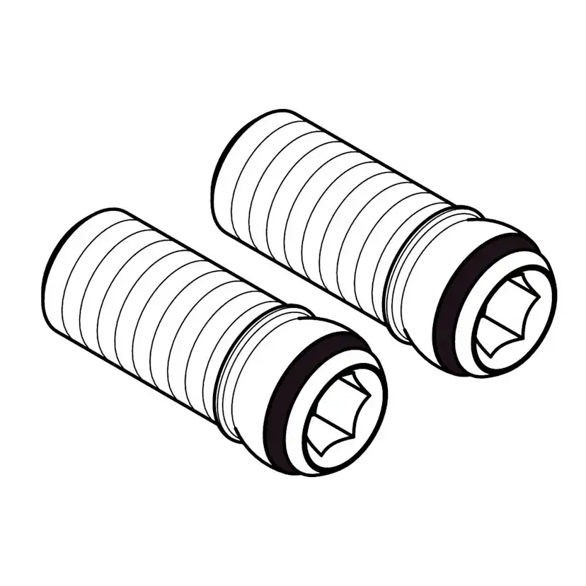 Raka Kopplingar Hansgrohe Set