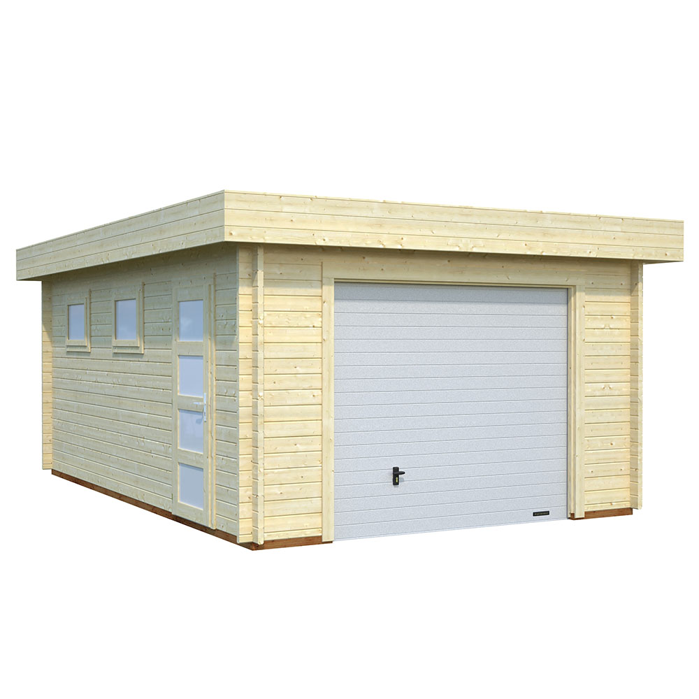 Garage Palmako Rasmus med Garageport 19,8 m2