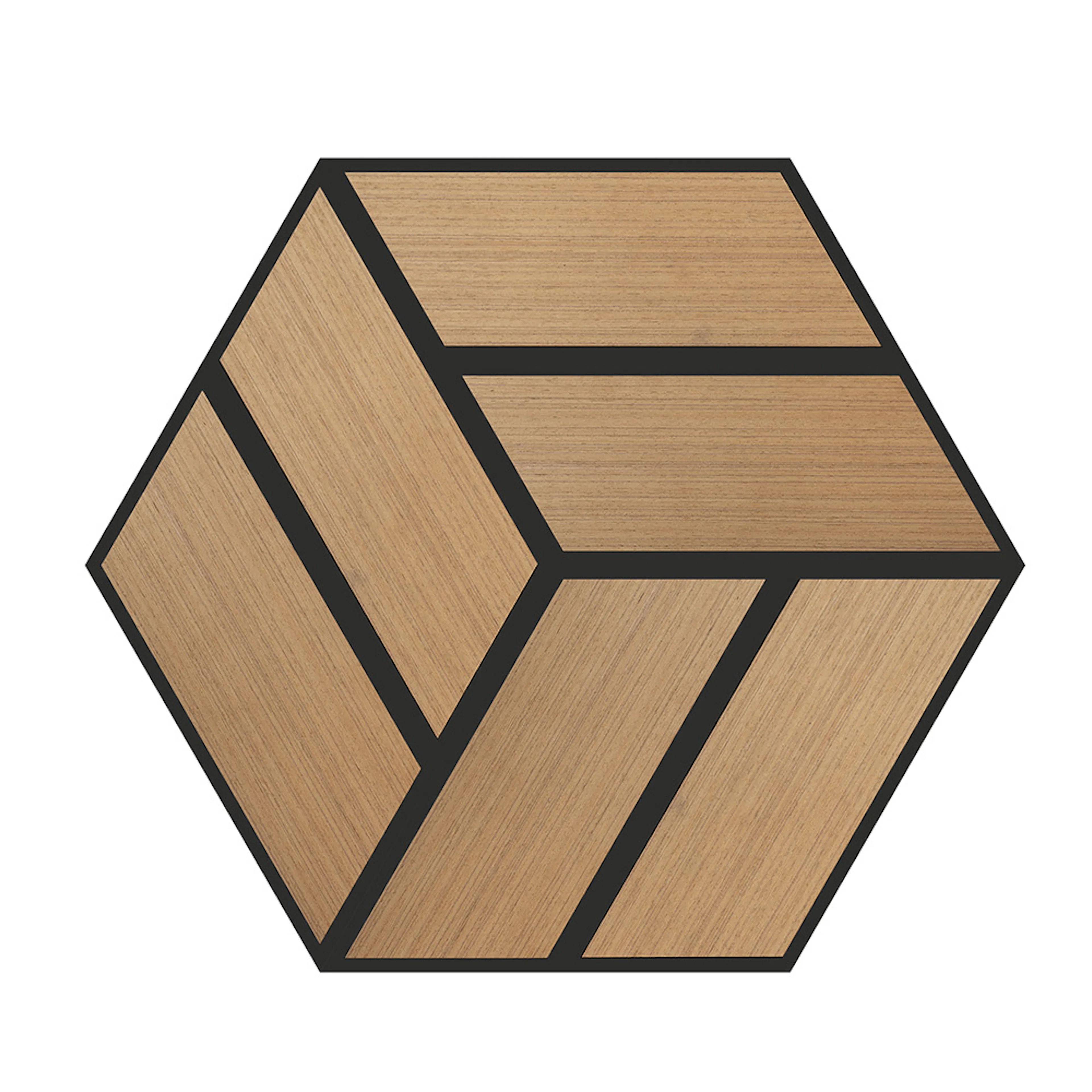 Akustikpaneler NQD Smartwall Hexagonformade 15-Pack