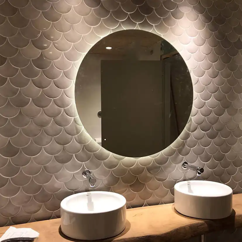 Kakel Natucer Ceramica Natural Squama Mist Grå P.B 6x13 cm