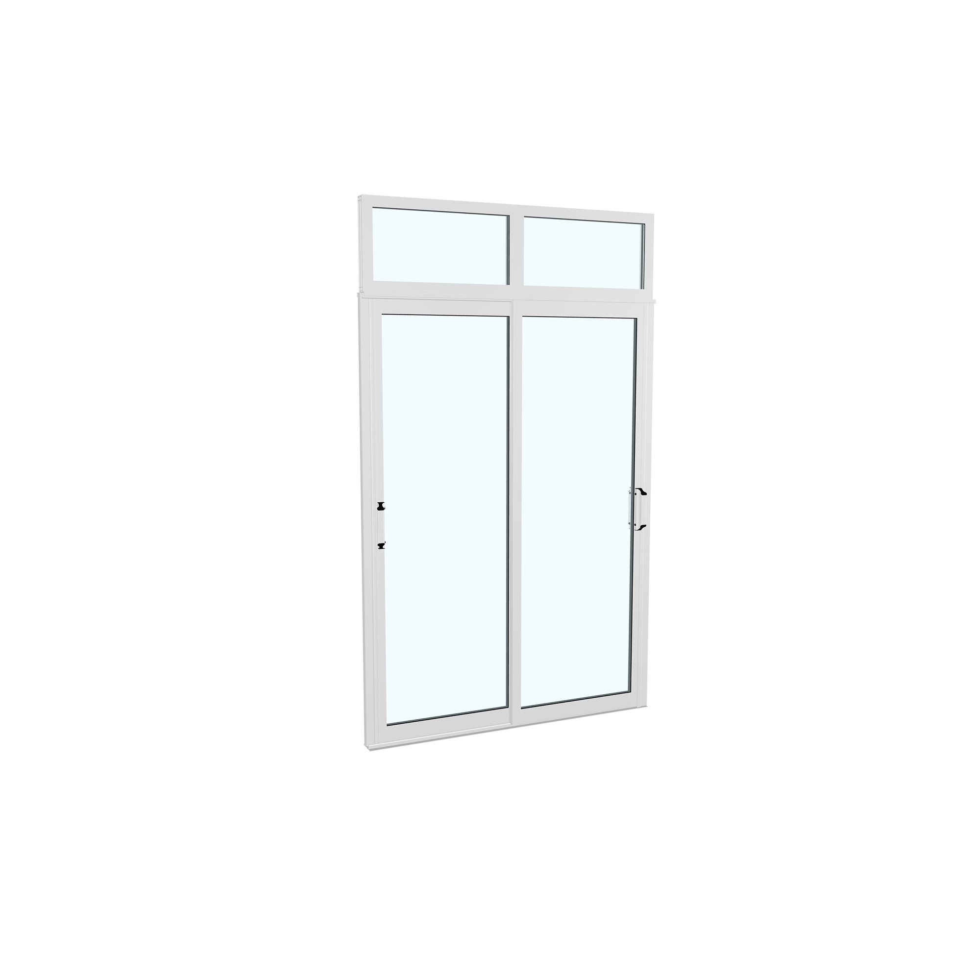 Skjutdörr med Överljus Landskap Robust Året Runt 2-del