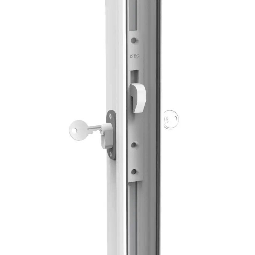 Skjutfönster Landskap med Panelvägg Robust Året Runt