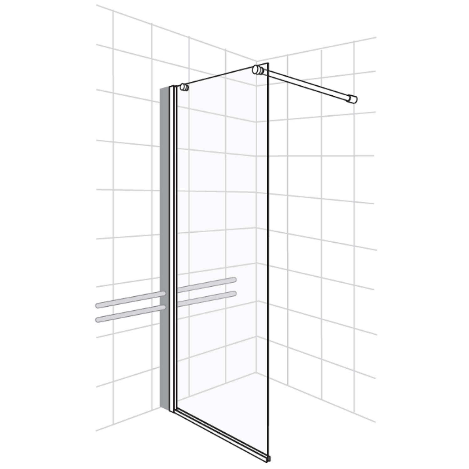 Rördragningsprofil Noro Frost DV Inkl Skruv