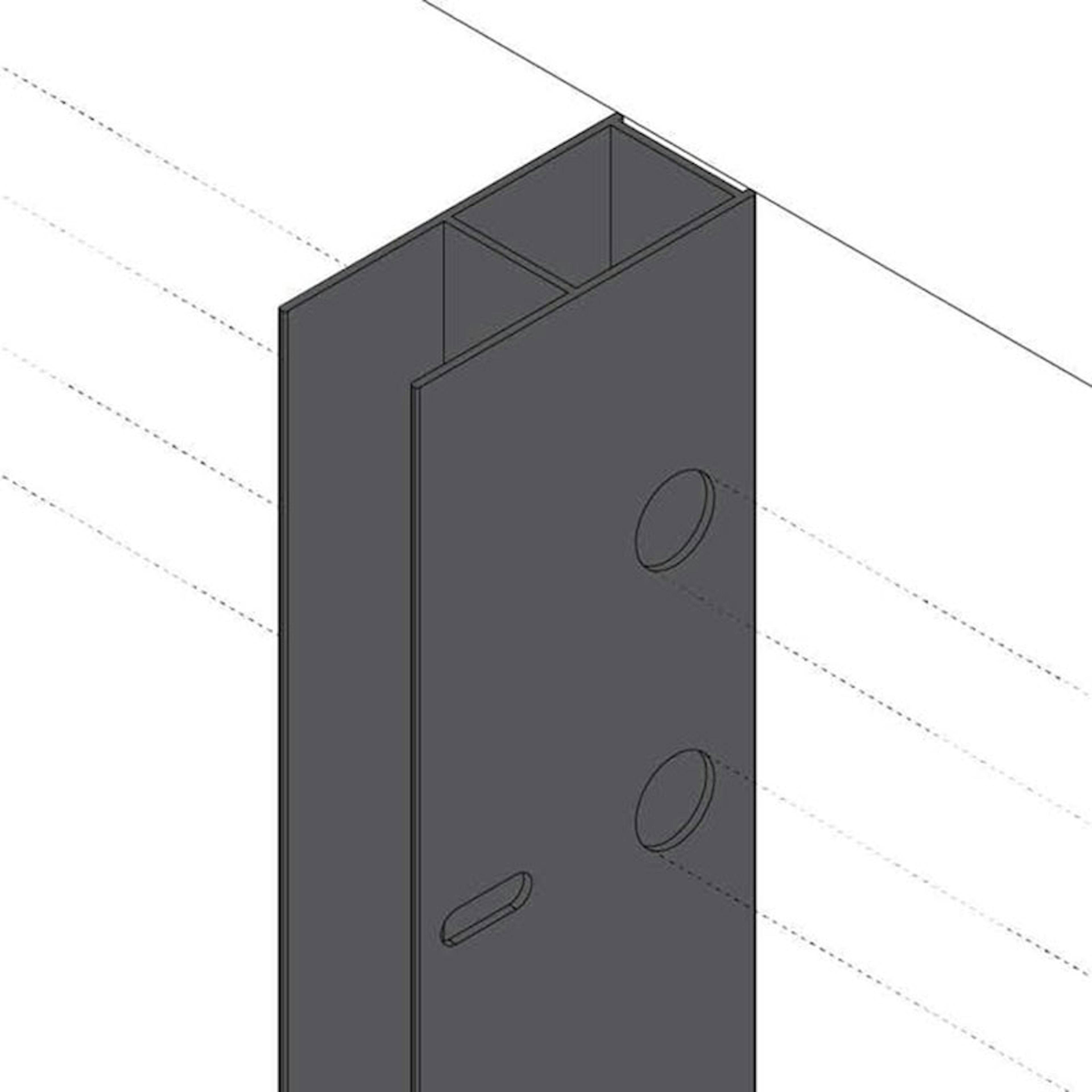 Rördragningsprofil Bathlife Profil Vit