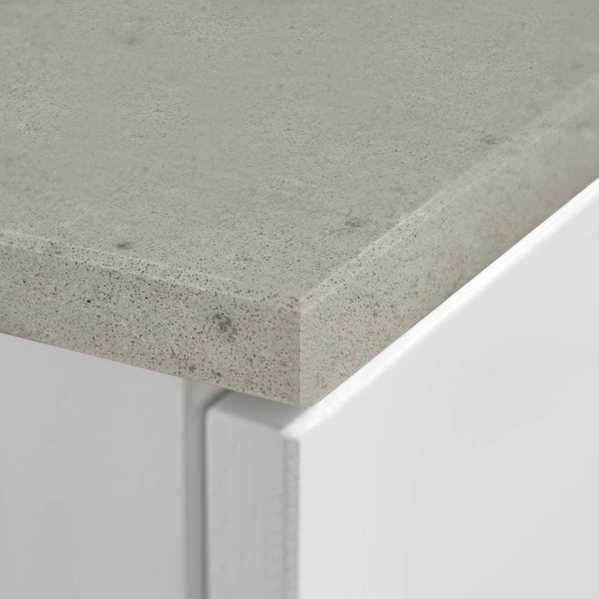 Bänkskiva Miller Badrum Kvartssten 60 för Ovanpåliggande Tvättställ med Blandarhål Höger/Vänster