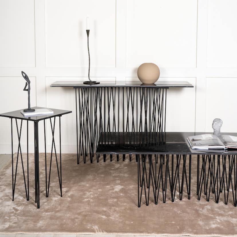 Sidobord furniture/fashion Stone 130 cm