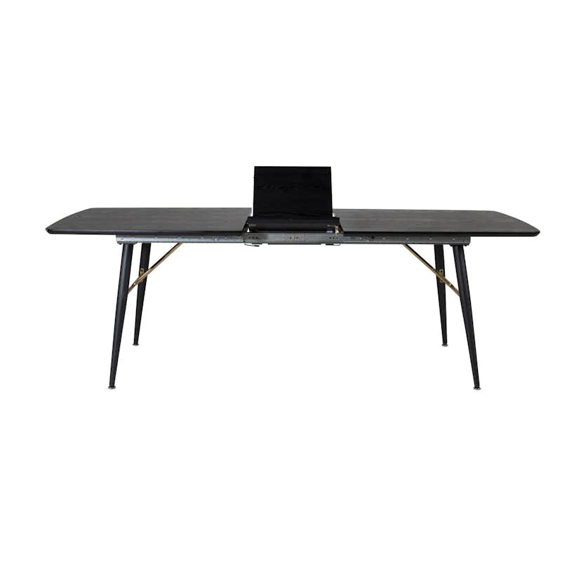 Matbord Venture Home Gold med Iläggsskiva