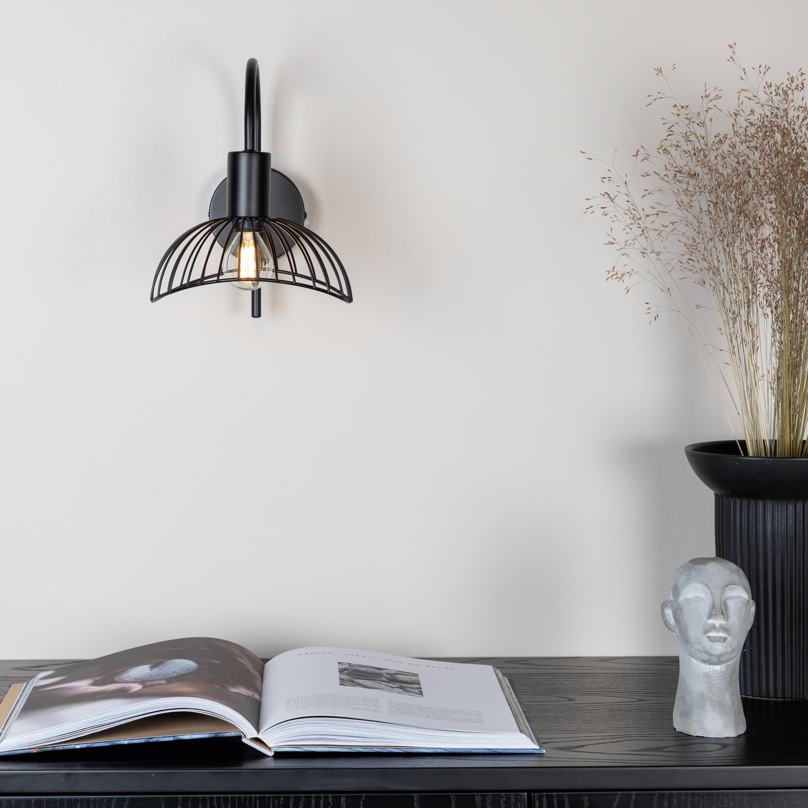 Vägglampa Venture Home Ellen 16x26x24 cm