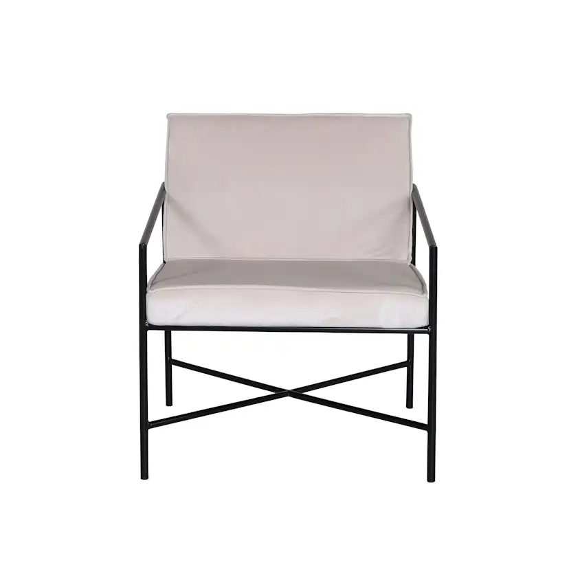 Fåtölj Venture Home Rakel Sammet