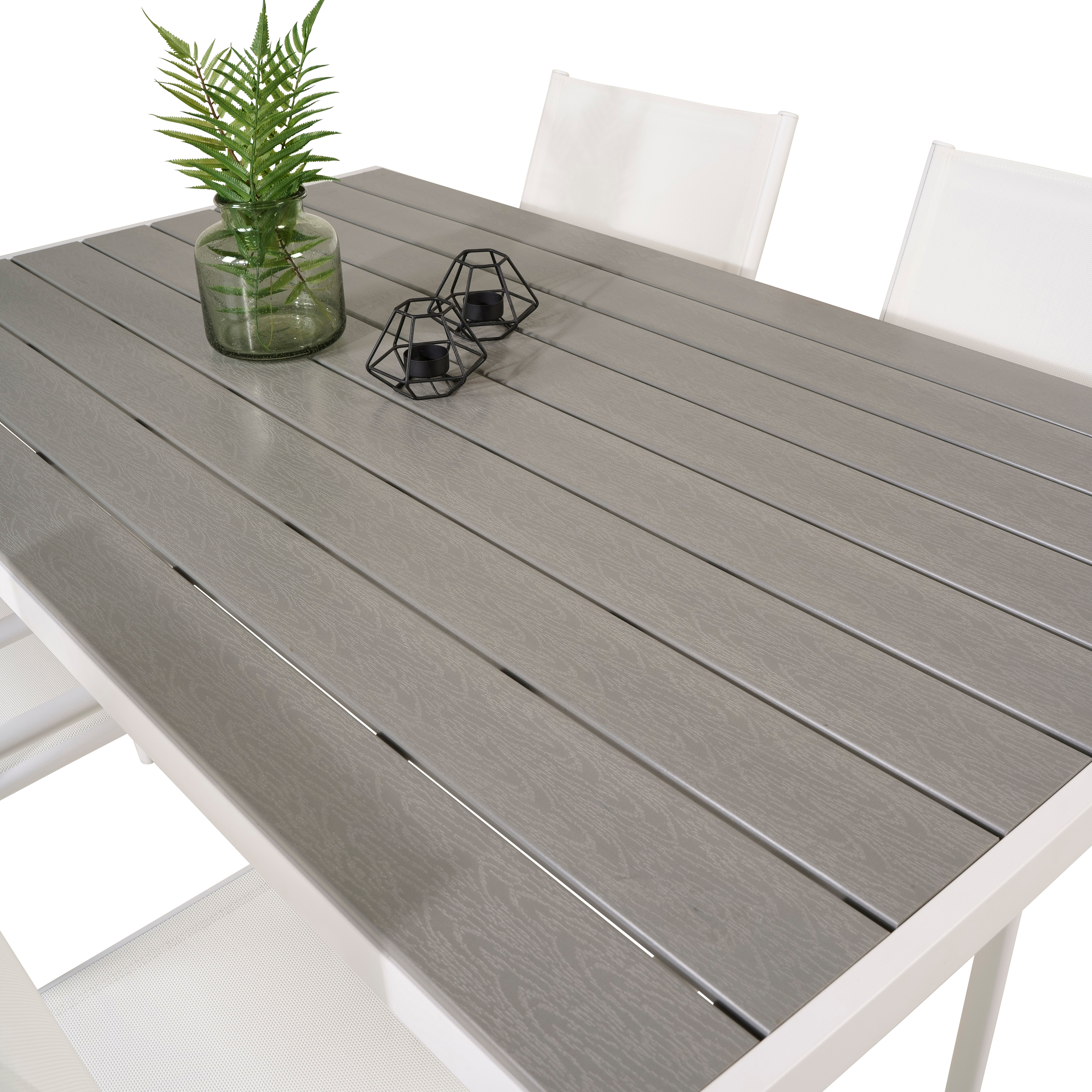 Matgrupp Utomhus Venture Home Bront 150 med 4 Siri Trädgårdsstolar