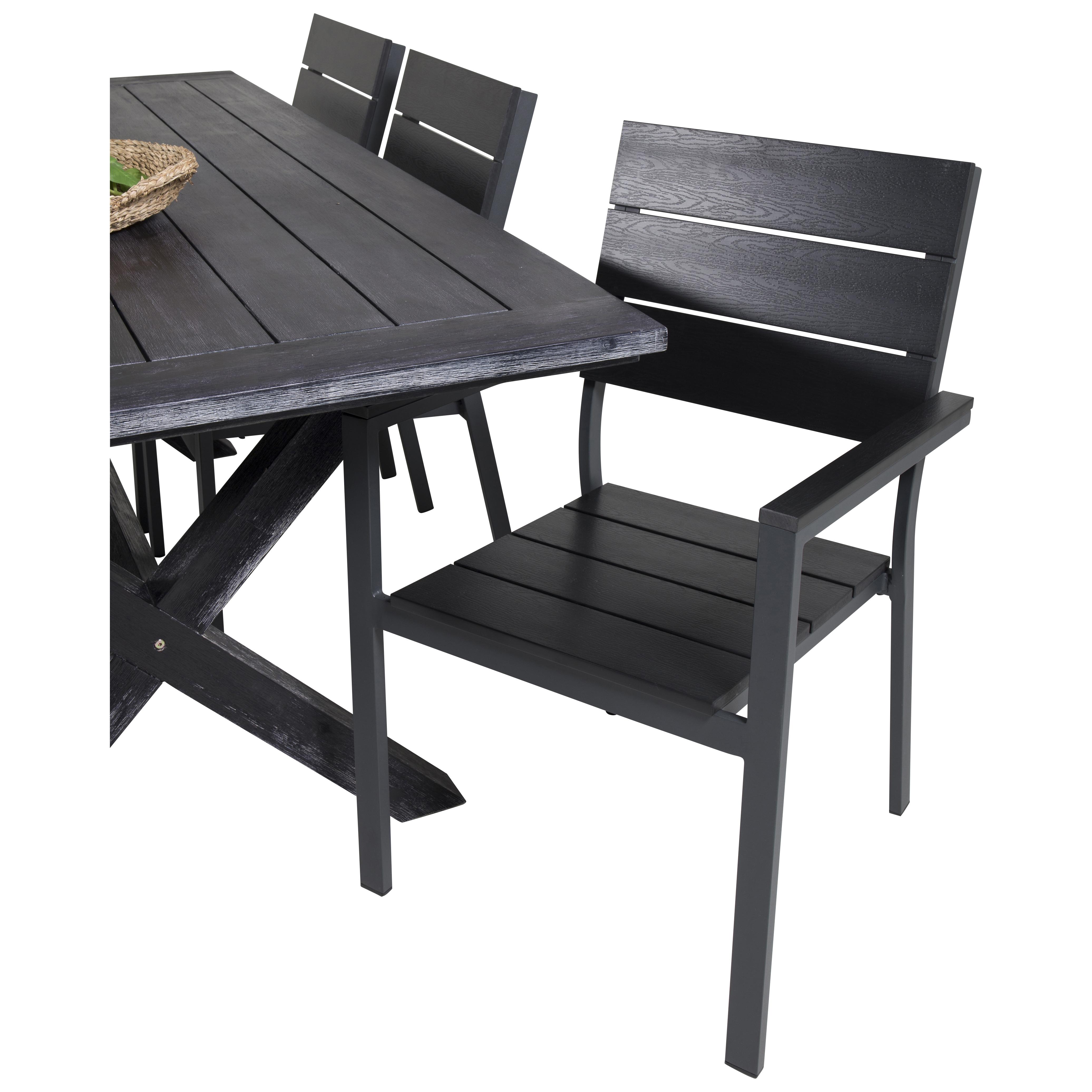 Matgrupp Venture Home Rossi 200 med 6 Lova Stolar