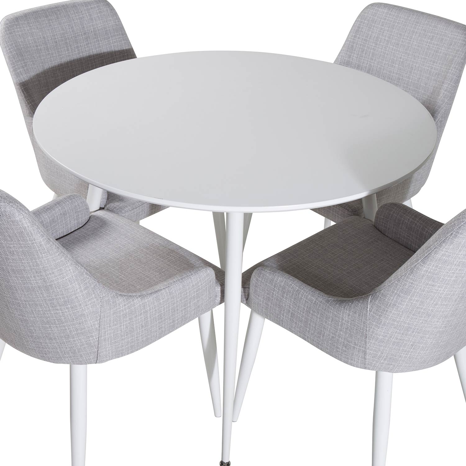 Matgrupp Venture Home Plake med 4 Plake Stolar Runt