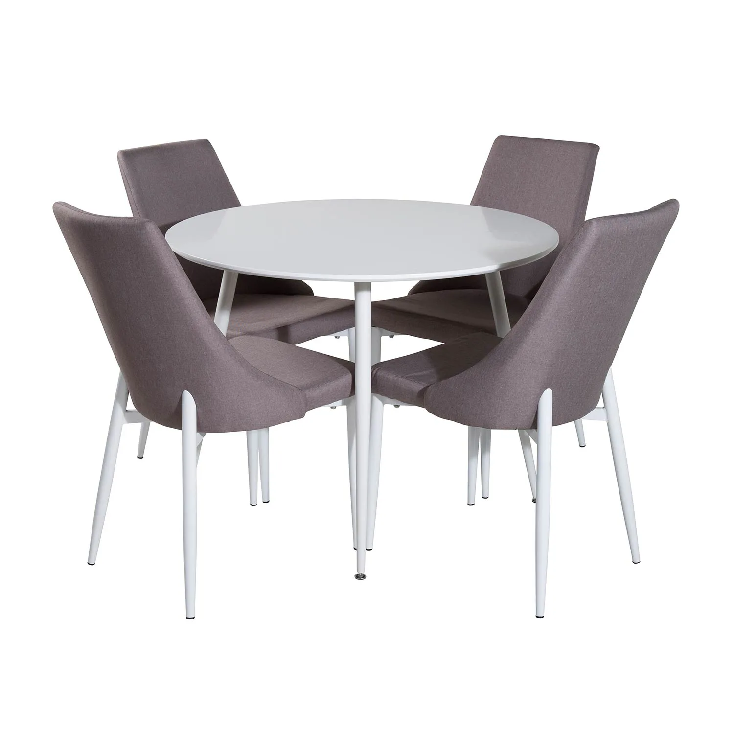 Matgrupp Venture Home Plake med 4 Laura Stolar Polyestertyg Runt