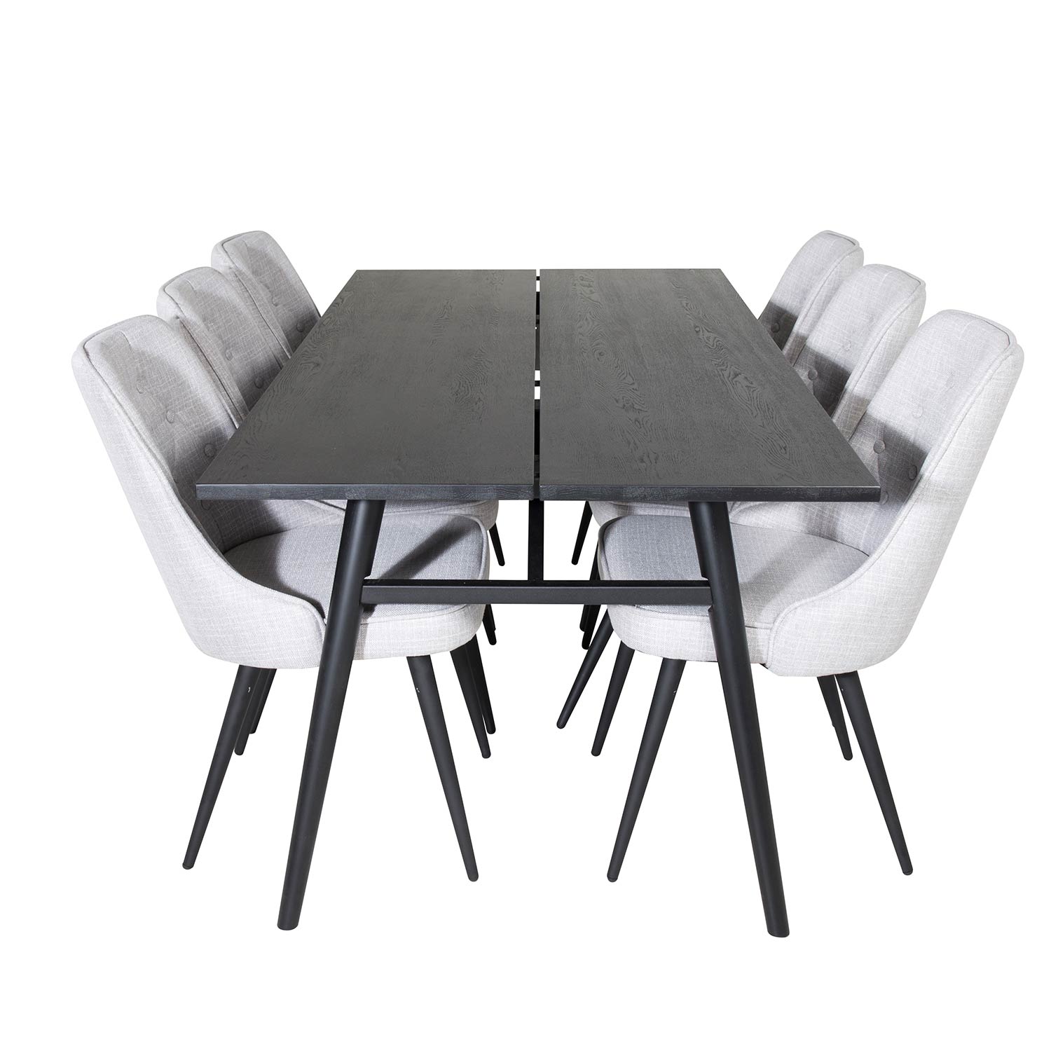 Matgrupp Venture Home Salt med 6 Vera Stolar Polyestertyg