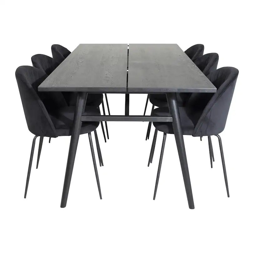 Matgrupp Venture Home Salt med 6 Wrigley Stolar