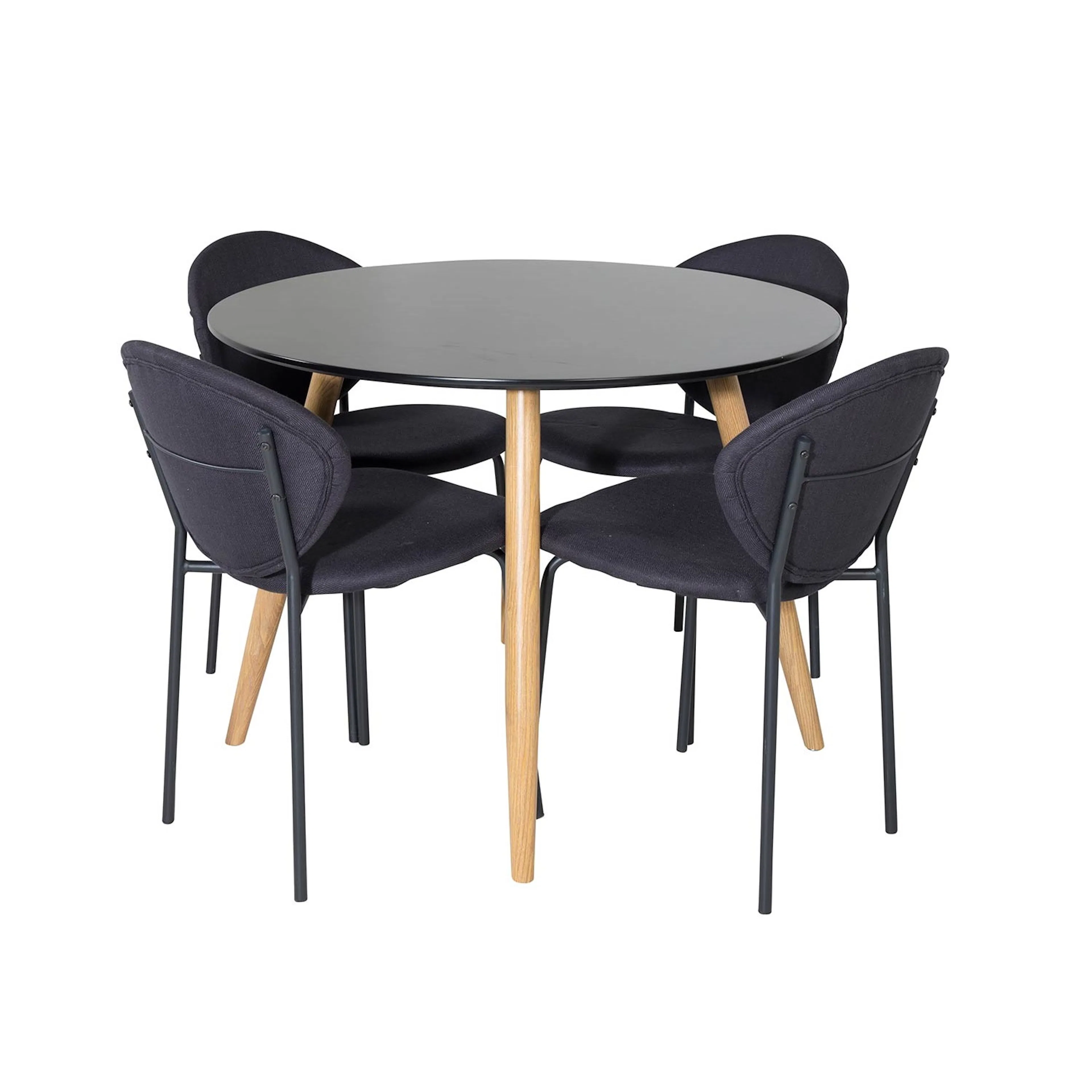 Matgrupp Venture Home Plake med 4 Valor Stolar Runt