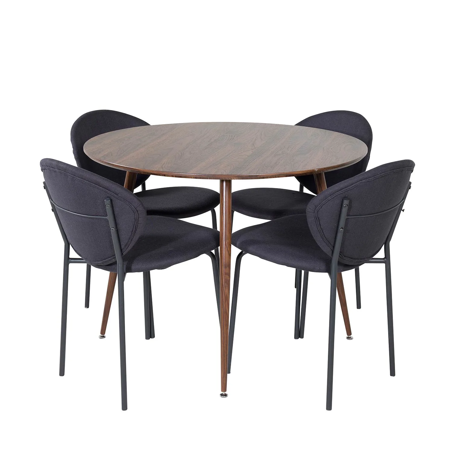 Matgrupp Venture Home Plake med 4 Valor Stolar Runt