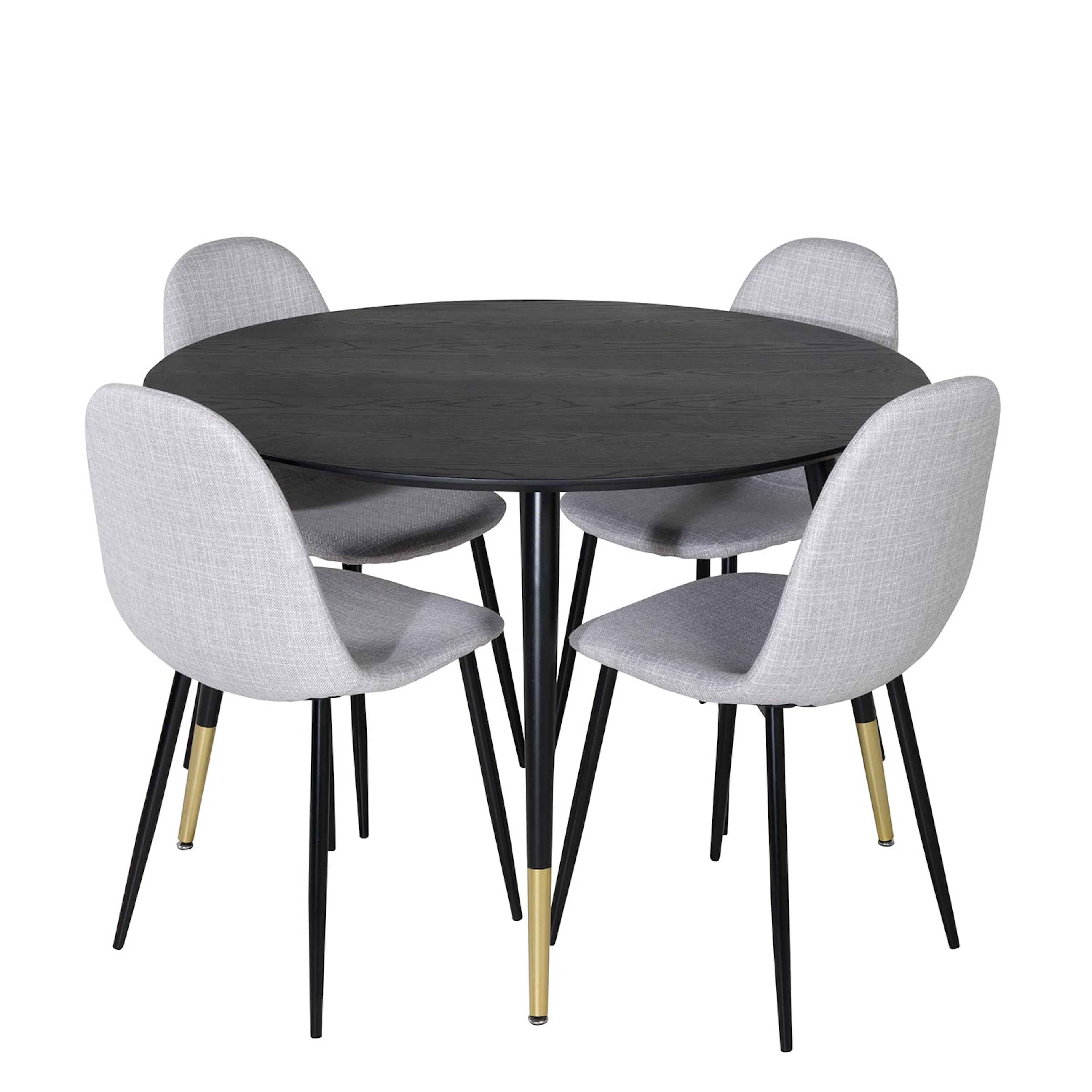 Svart/Mässing/Ljusgrå