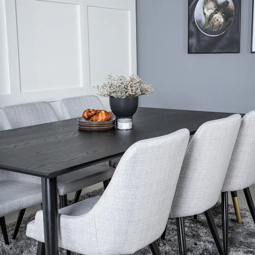 Matgrupp Venture Home Dipp med 6 Plaza Stolar