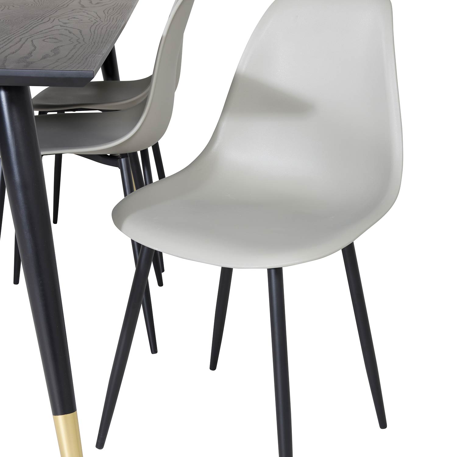 Matgrupp Venture Home Dipp med 6 Polar Plast Stolar