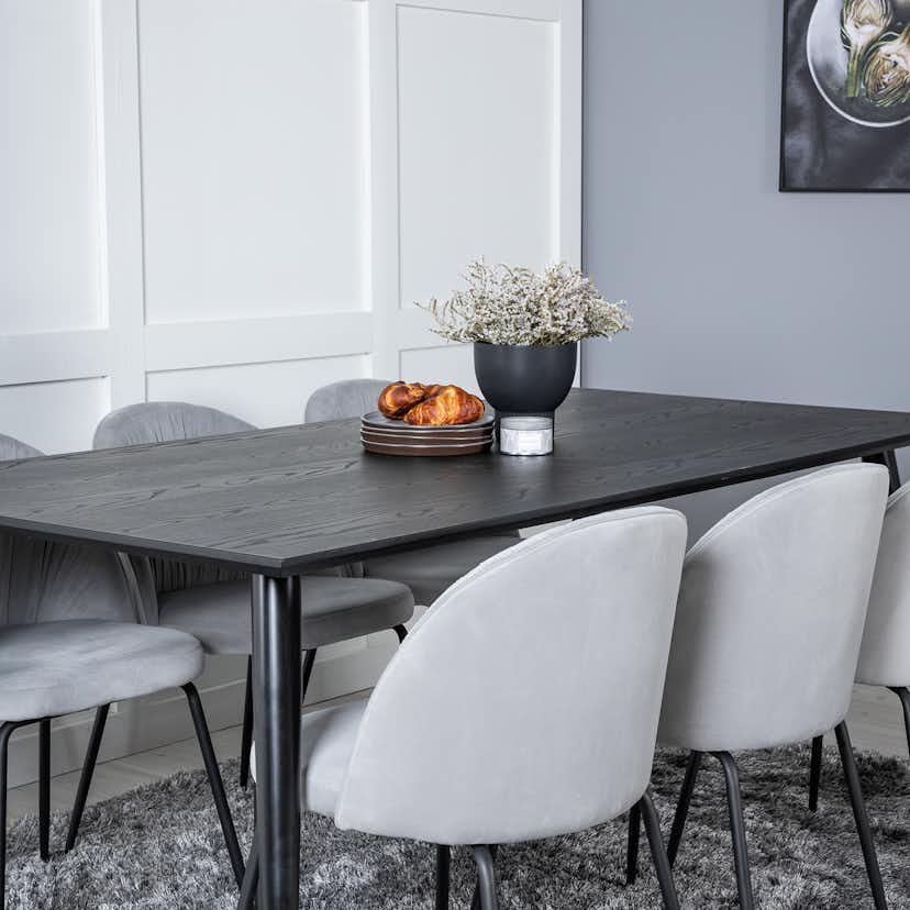 Matgrupp Venture Home Disa med 6 Wrigley Stolar