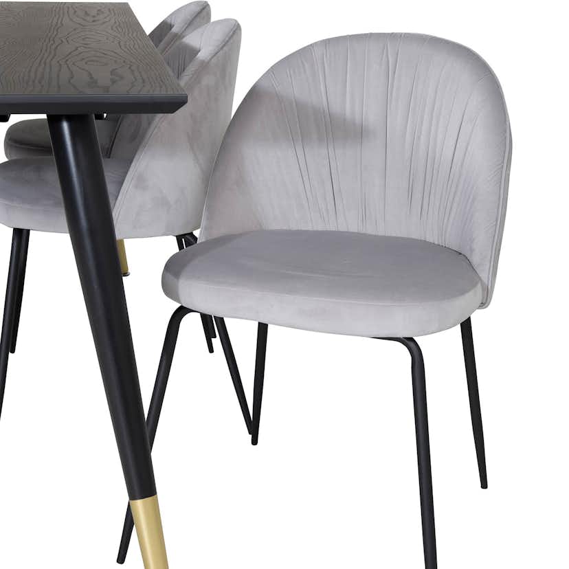 Matgrupp Venture Home Disa med 6 Wrigley Stolar