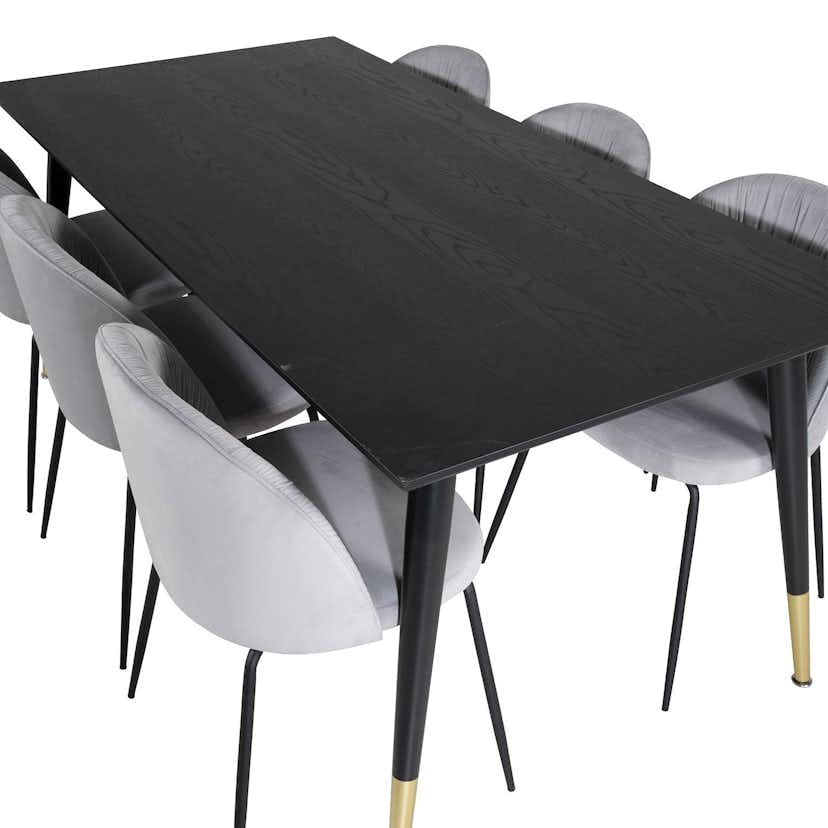 Matgrupp Venture Home Disa med 6 Wrigley Stolar