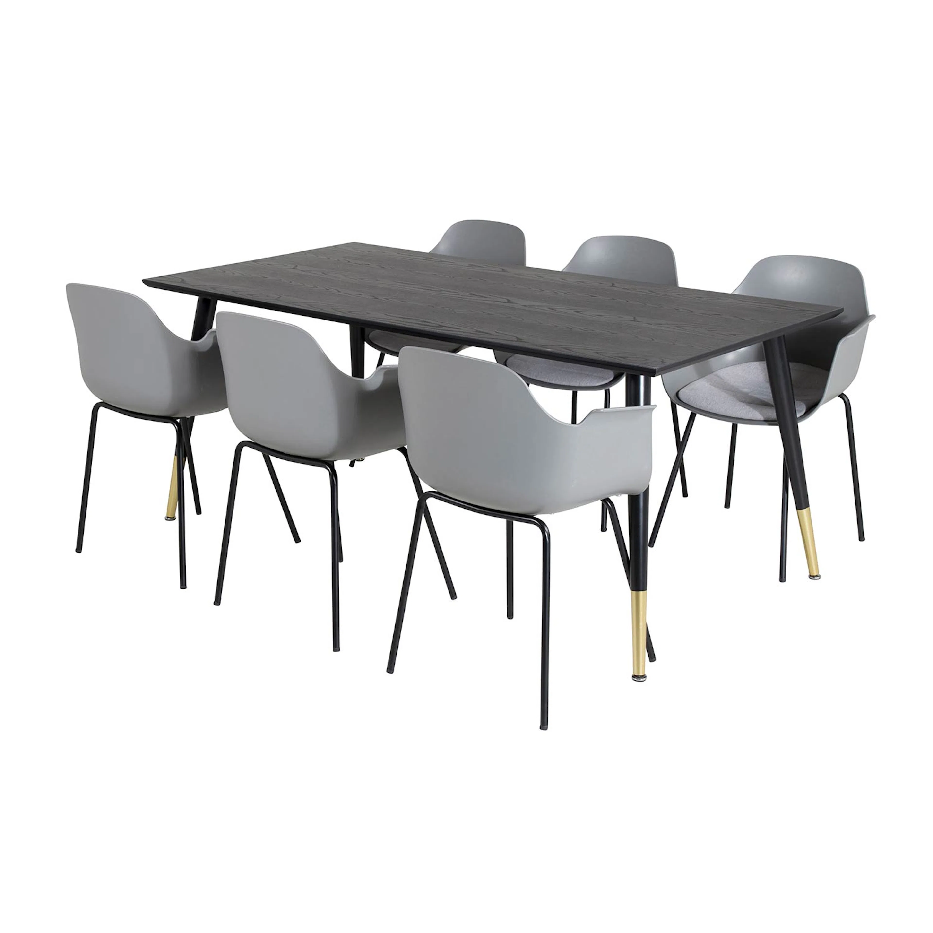 Matgrupp Venture Home Dipp med 6 Comfort Stolar