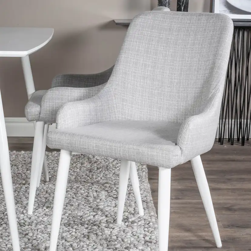 Matgrupp Venture Home Pobbie med 4 Plake Stolar Polyestertyg