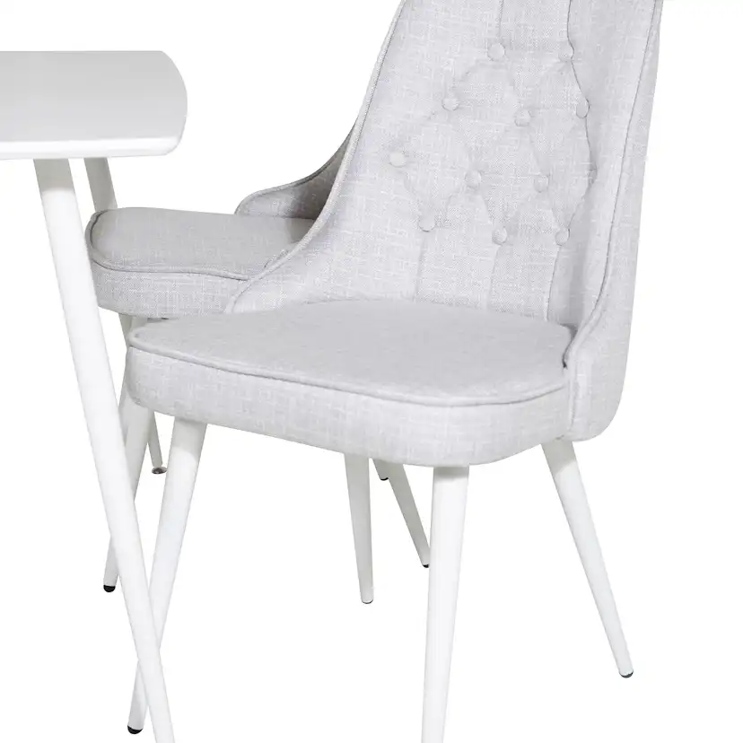 Matgrupp Venture Home Pobbie med 4 Vera Stolar Polyestertyg