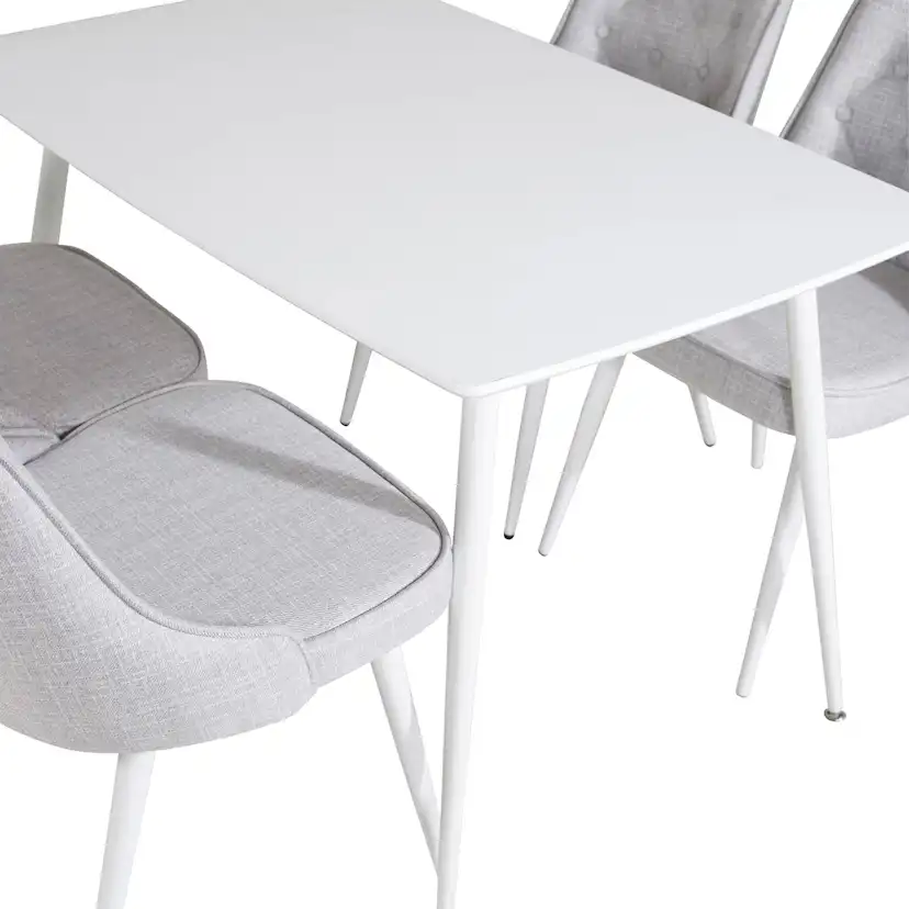 Matgrupp Venture Home Pobbie med 4 Vera Stolar Polyestertyg