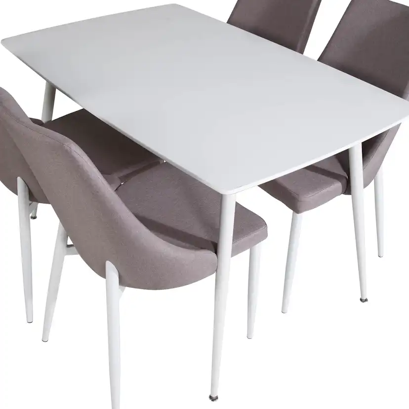 Matgrupp Venture Home Pobbie med 4 Laura Stolar Polyestertyg