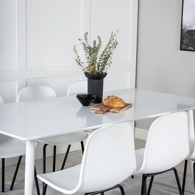 Matgrupp Venture Home Pobbie med 6 Ardi Stolar