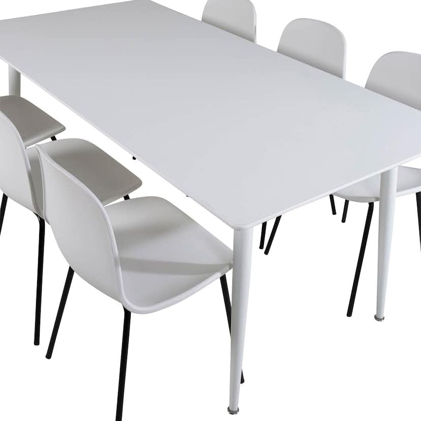 Matgrupp Venture Home Pobbie med 6 Ardi Stolar