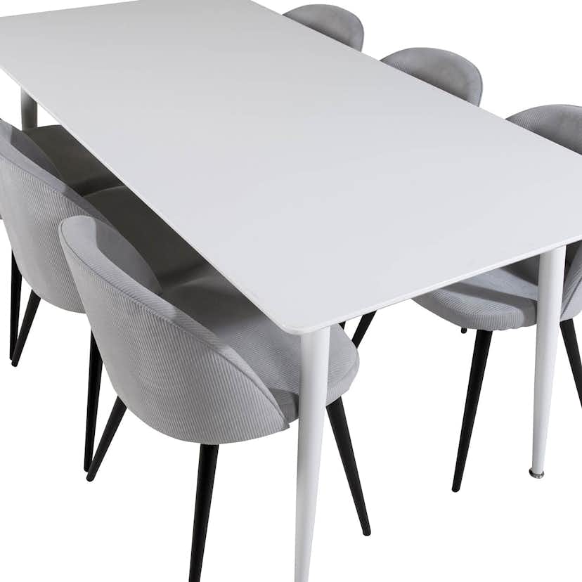 Matgrupp Venture Home Pobbie med 6 Valentina Stolar Manchester