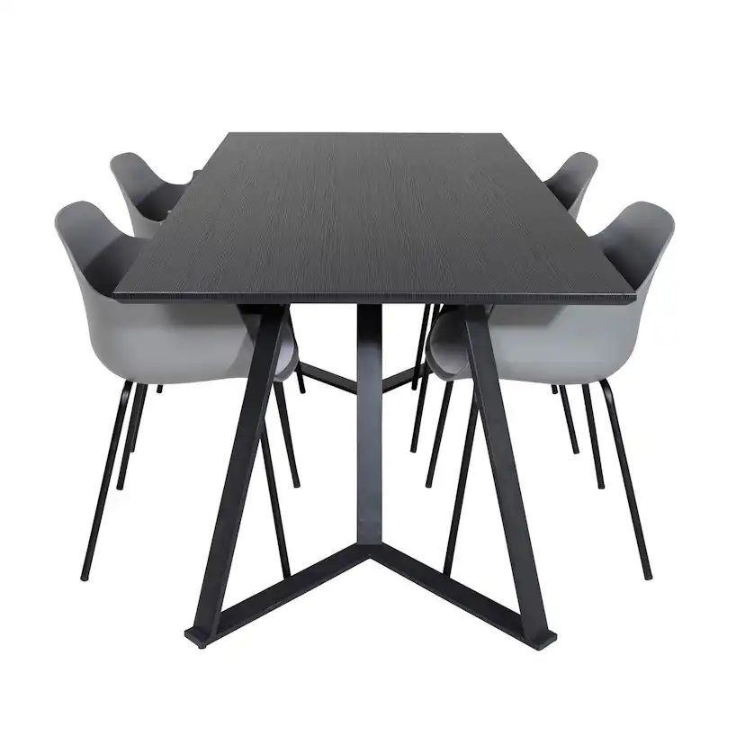 Matgrupp Venture Home Madde med 4 Colombine Stolar