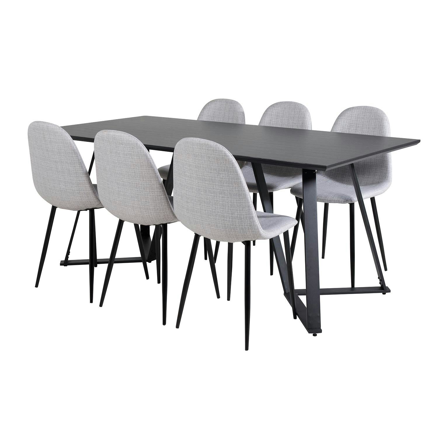 Svart/Ljusgrå/Svart